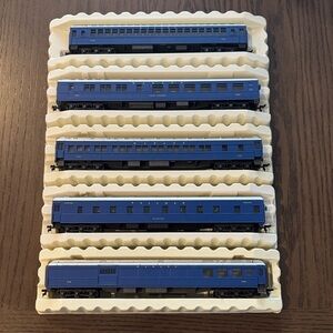 AHM WABASH HO Scale 5 Piece 1920’s Passenger Train Car Set. (New)